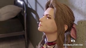 Animated 3D game showcases big cock BJ and pussy/anal play