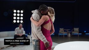 Wifey Fit Blonde Hotwife Cassie Bender Gets a BBC Creampie in Front of Hubby