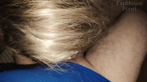Do You Recognize Your Wife? She's Diligently Giving Me a Blowjob While You're at Work.