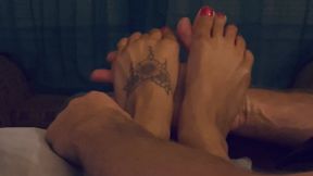 Foot Massage with Daddy