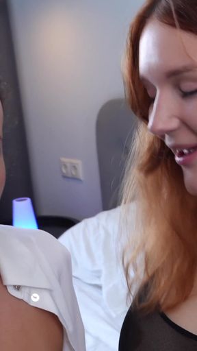 Two Horny Hot MILFs Hard Fuck in a Wild Threesome!