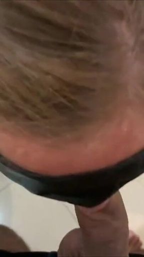 Petite French Girlfriend Spanked, Boobs and Pussy Slapped and She Suck My Dick