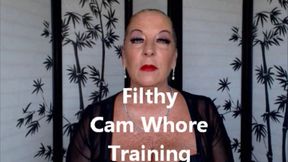 Filthy Cam Whore Training Goddess Natasha (WMV)