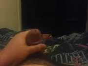 Trans Girl cums hard (pre hormones)