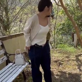 Her Soft Curves Glisten Under the Open Sky as Their Bodies Move in a Silky Rhythm. - B