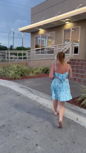 Cumslut MILF in Mcdonalds
