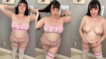 Slutty Step-Sister Fucks the Football Team