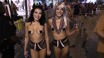 Hot Girls Roam The Street In Various Stages Of Nudity Fantasy Fest 2019