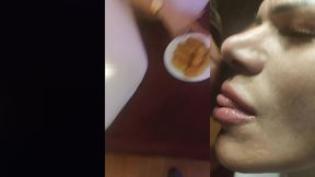 aleja la potra nos envia un videito de como seduce al nuevo empleado de la hostal
