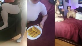 aleja la potra nos envia un videito de como seduce al nuevo empleado de la hostal