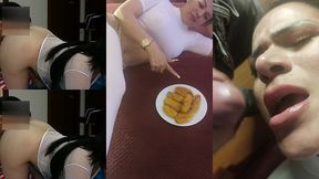 aleja la potra nos envia un videito de como seduce al nuevo empleado de la hostal