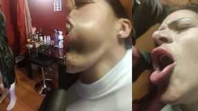 aleja la potra nos envia un videito de como seduce al nuevo empleado de la hostal