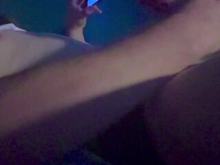 Tiny sissy fem hunk jerking off large virgin ramrod for a tummy load