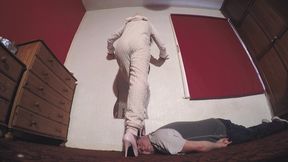 Pyjama Party High Heel Trample FLOOR CAM (4K)