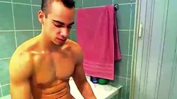 Bathroom Jerk Session