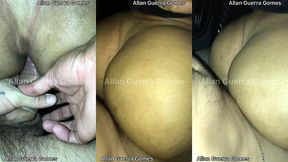 comi o cuzinho apertado e gostoso da trans no carro com o lutador de mma allan guerra gomes