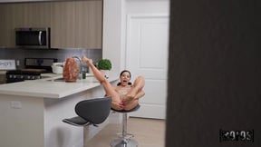 What are you doing here Stepsis? Toying her butthole in the KITCHEN!?!