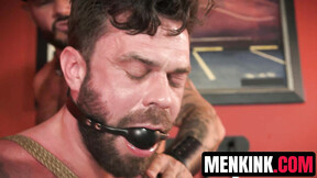 ”Unshaved Sexystache used & dominated by merciless fucker James Fox”