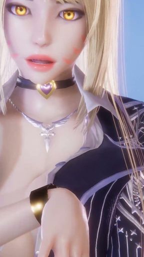 MMD  TWICE - Talk that Talk  Ahri Seraphine Kaisa Sexy Kpop Dance League of Legends Hentai Uncensored 4K 60FPS   Clip 1