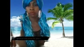 Honey Cosplay Room -- Beach Mermaid -- Sensual Fishnets