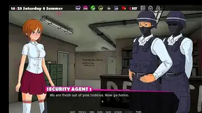 Horny Cop Helps Out in Steamy Hentai Gameplay Session