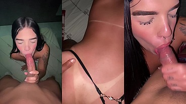 Levei um fã para o motel e acabou arrebentando meu cuzinho no pelo