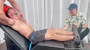 Bound Blake Star Laughs While Being Tickled Hard By Girth