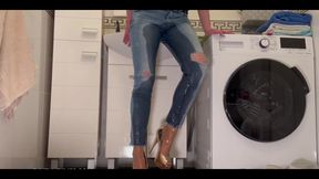 Desperate Wetting My Jeans
