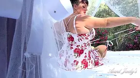 Stepmom Devon Catches You Spying On Her Outside