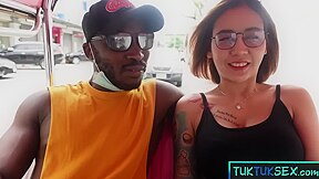Busty Thai Milf Picked Up For A Dirty Interracial Threesome With Thai Busty