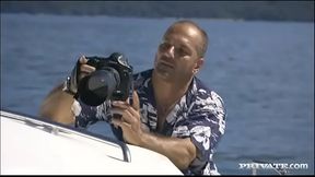 Renata Black Takes on Two Guys While on a Boat as She Pulls off a DP