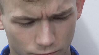 Cute dude's ass gets pounded hard by Santa's hung helper