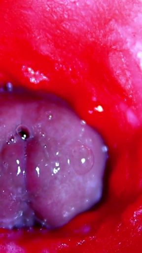 Extreme close-up ASMR head inside wet pussy   Clip 1