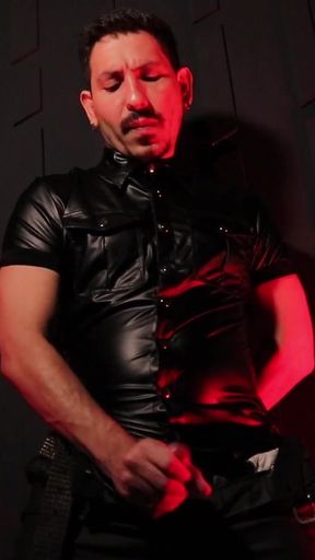 Leather Jerk off