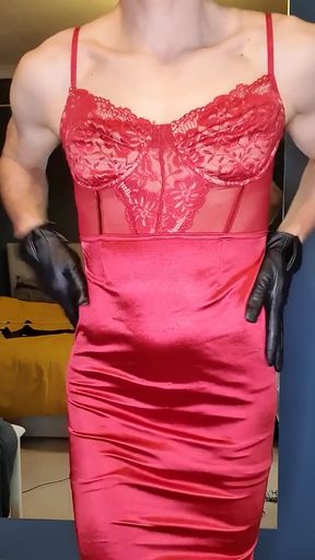 In love with this dress, I can't wait to slip into some lingerie and get dolled up in it