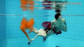UnderwaterShow Video: Sara Bombina and Gazel Podvodkova
