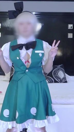 Cosplay Angel. Nurse Style Cosplayer Brings a Playful and Lively Solo Performance in a Fun Character Moment - Part2