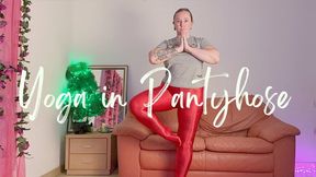 Yoga in Pantyhose day 9