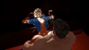 Cammy Sex Cage Fight - Street Fighter Parody