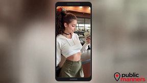 that stuck-up barista was acting so haughty until i treated her to my “milk” for a couple hundred bucks.[ai]