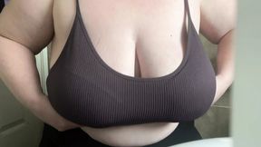 Massive Knockers bursting forth from demi-cups like volcanic eruptions