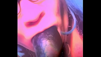 Sissyslut Kandi vs 15&quot_ Big Black Cock Trance Music Video