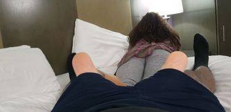 Liss sole lap tease