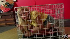 dominating scott rhodes makes maxine x suck & ass fuck his dick!