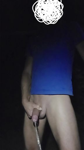 Epic moment from "Biggest piss ever. Never Seen before. Huge piss. Skinny boy pisses a Huge stream of warm pee"