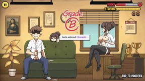 Hentai Game - Problematic Student - Detention Lvl 1