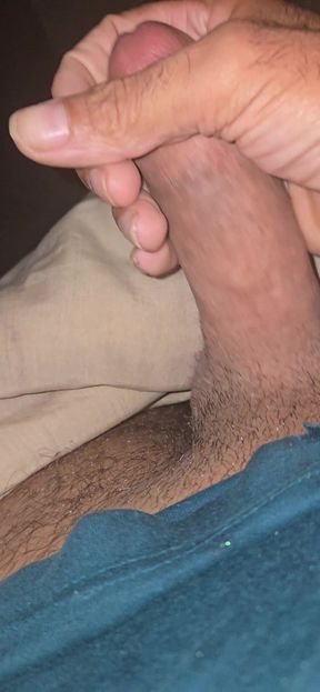 Jacking young cock!!