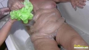 Granny Bath Time Seduction