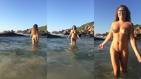 praia de nudismo em santa catarina brasil