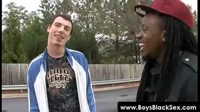 Blacks Thugs Breaking Down Sissy White Boys Hard 04